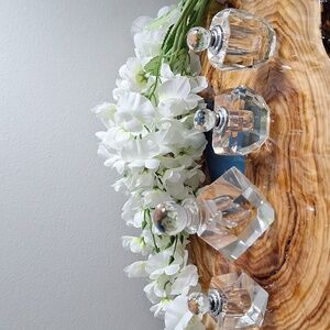#ADJ 4 Elegant Glass Perfume Bottle